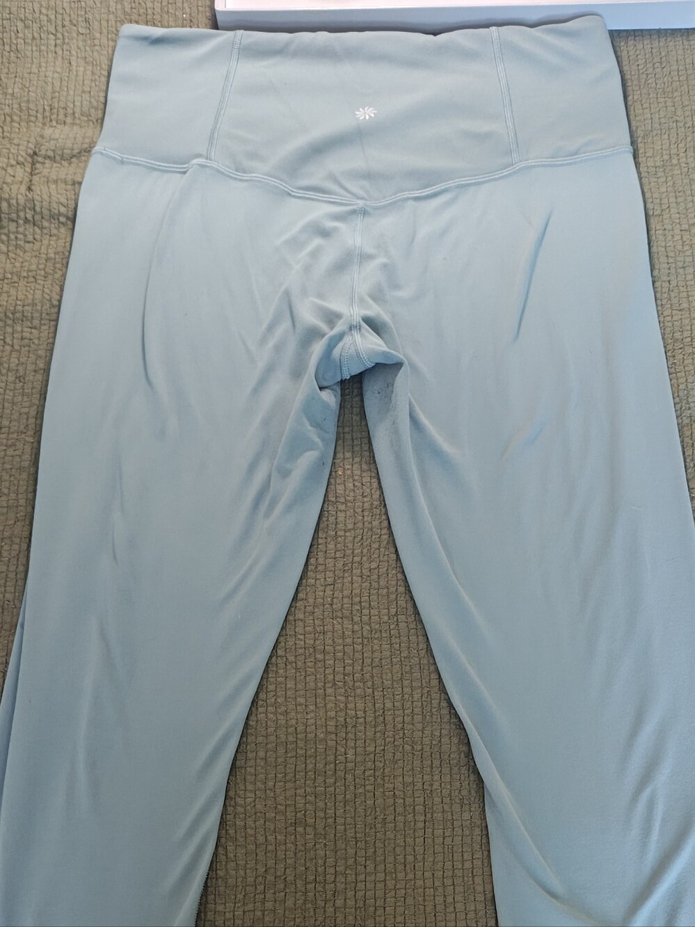 Athleta Pale Blue Ultra High-Rise Leggings